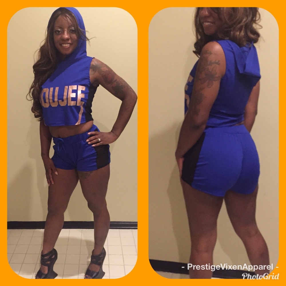 2pcs Boujee Short set
